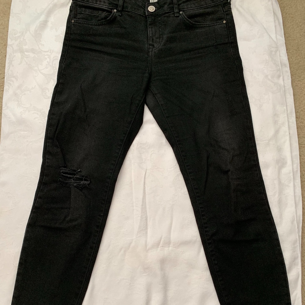 Black Ripped Jeans